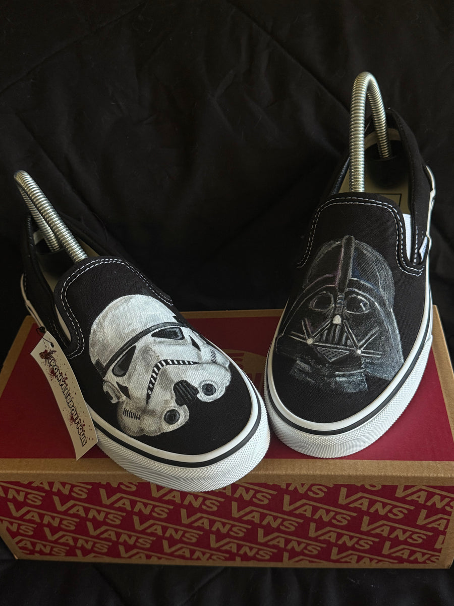 Vans Off The Wall Star Wars Darth Vader Shoes Mens 6 Womens 7.5 NEW $95 m_6579e314308f073cda8f3db6.jpg main image 3