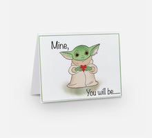 Load image into Gallery viewer, Mine You Will Be Valentines Day Card