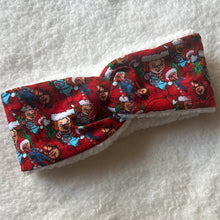 Load image into Gallery viewer, Holiday Killer Doll Ear Warmer Headwraps