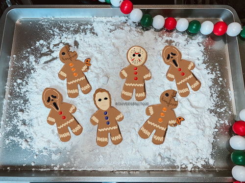 Killer Gingerbread Stickers