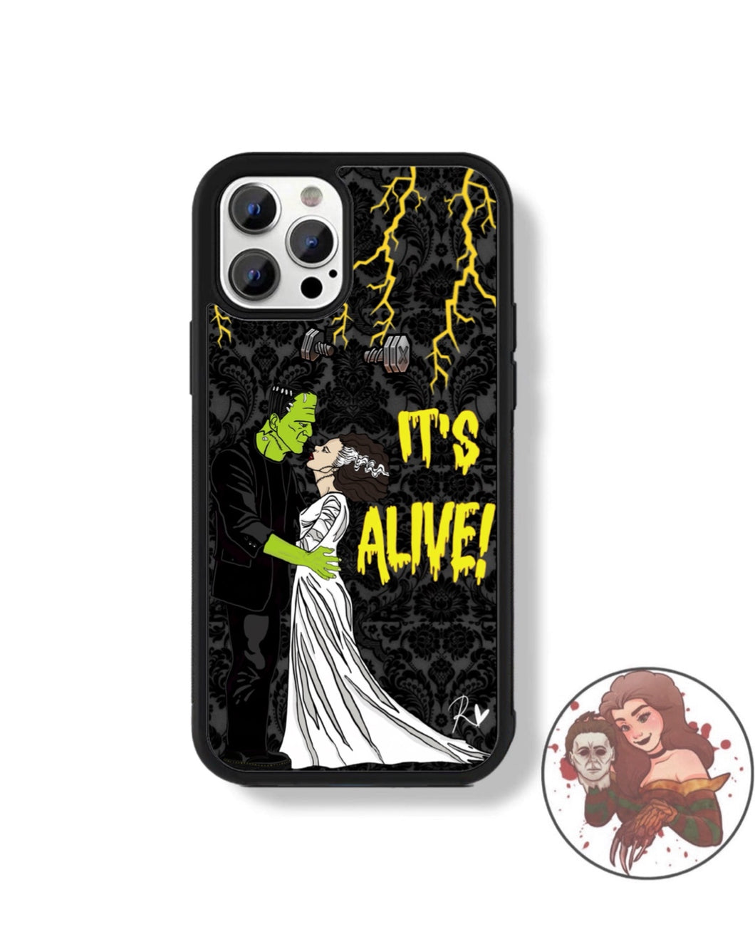 A Monstrous Love Cell Phone Case