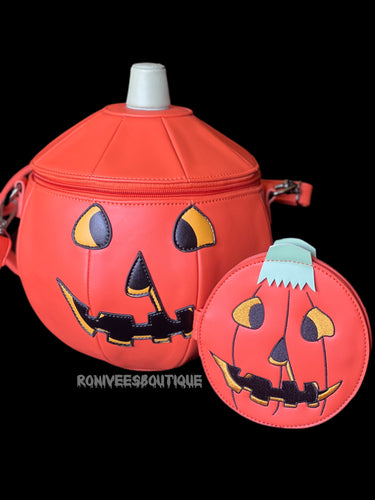 Jack O Lantern Crossbody Bag And Matching Wallet