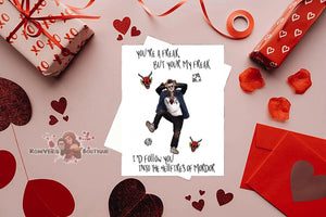 Hellfire Join The Club Valentines Day Card