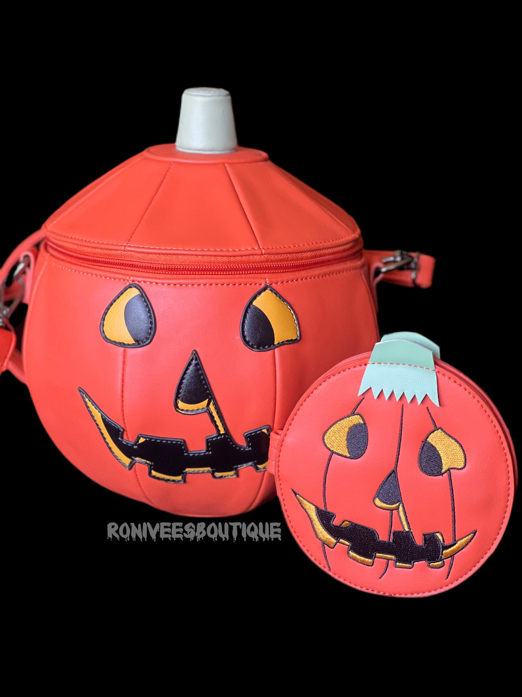 *RVB EXCLUSIVE* Jack-O-Lantern Bag & Wallet Set