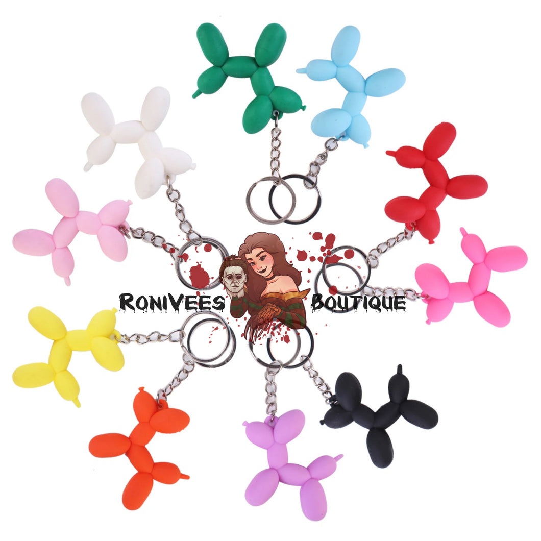 Balloon Animal Keychains