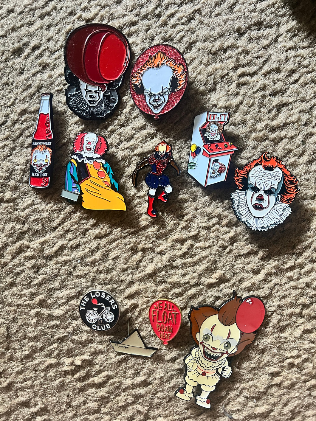 Pennywise Pin Lot For Mel