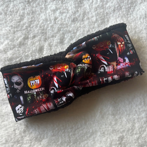 Halloween Collage Ear Warmer