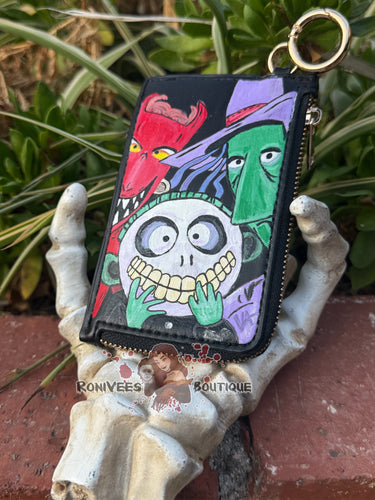 Oogie Boogie Kids Handpainted Card Holder