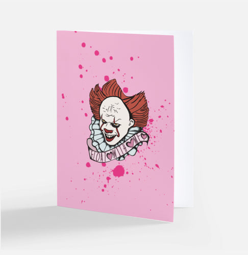 Float With Me Valentines Day Card