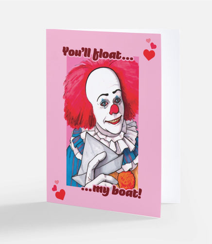 You’ll Float My Boat Valentines Day Card