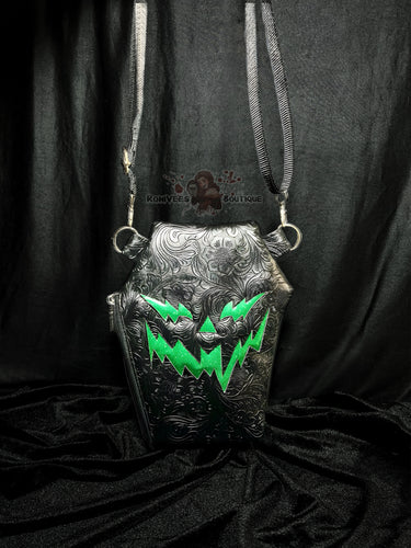 LE Black Wicked Grimlash Coffin Crossbody