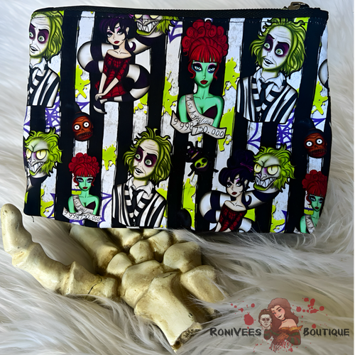 *LE* Beetlejuice & Friends Makeup Pouch