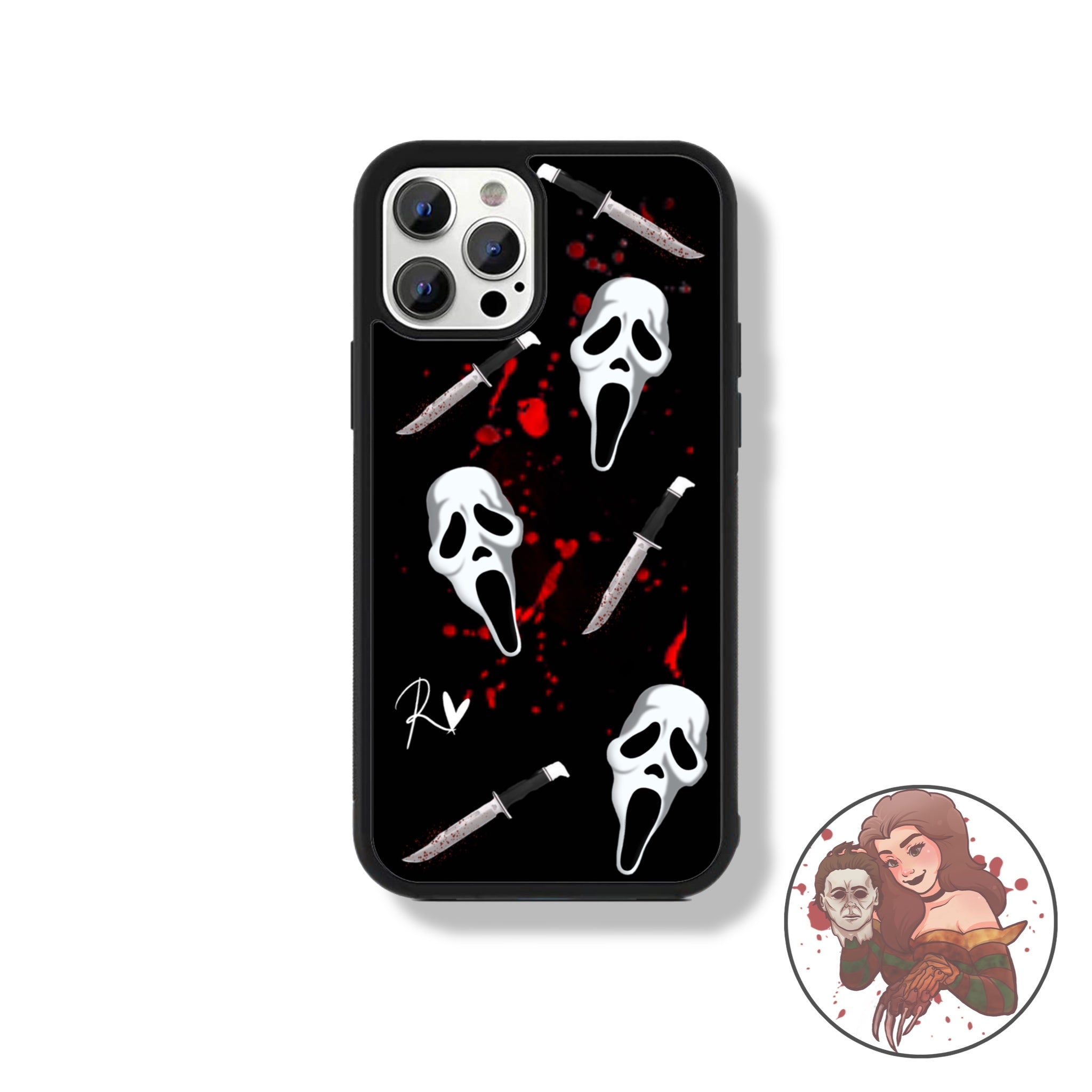 ghostface phone case Ghostie Cell Phone Case – RoniVeesBoutique
