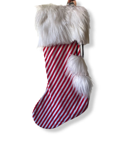 Candy Cane Creepmas Stocking