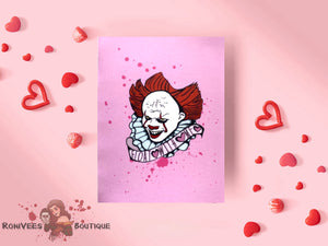 Float With Me Valentines Day Card