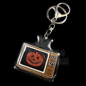 Halloween TV Keychains