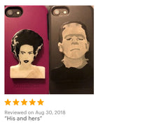 Load image into Gallery viewer, Frankenstein And Bride Phone Grips
