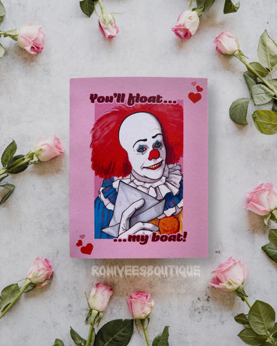 You’ll Float My Boat Valentines Day Card