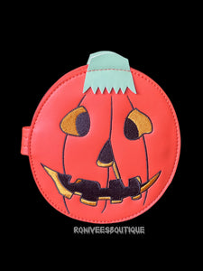 *RVB EXCLUSIVE* Halloween Jack-O-Lantern Snap Wallet