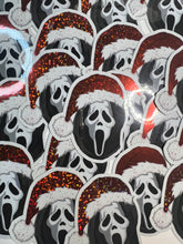 Load image into Gallery viewer, Santa Ghostie Stickers