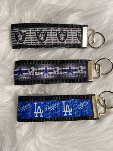 Sports Team Keyfob Keychains