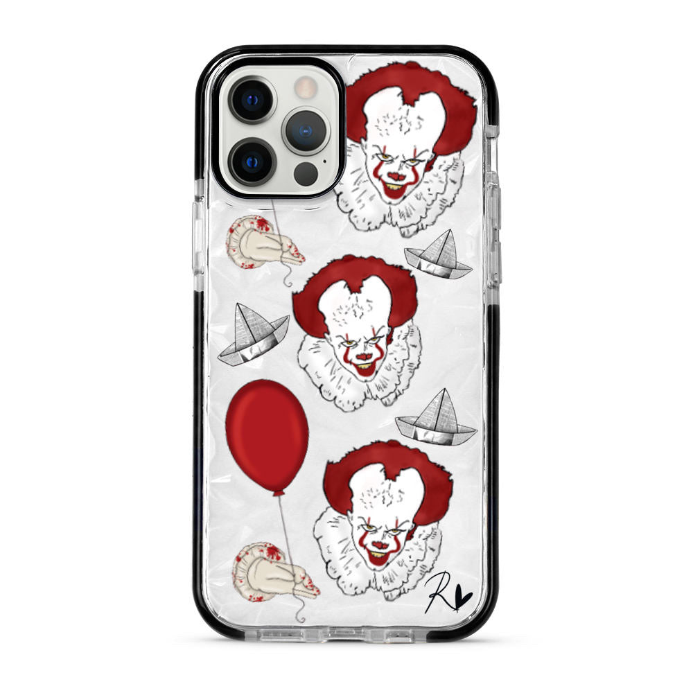 Transparent Clown Face Phone Cases