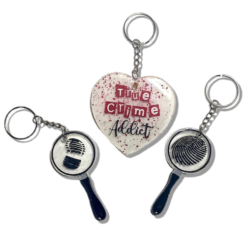 True Crime Keychains