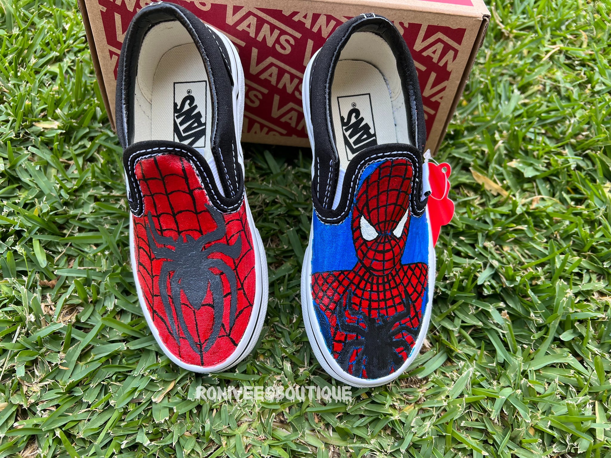 Spiderman vans Clearance