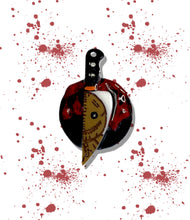 Load image into Gallery viewer, Trick R Treat SackHead Killer Knife Phone Grip