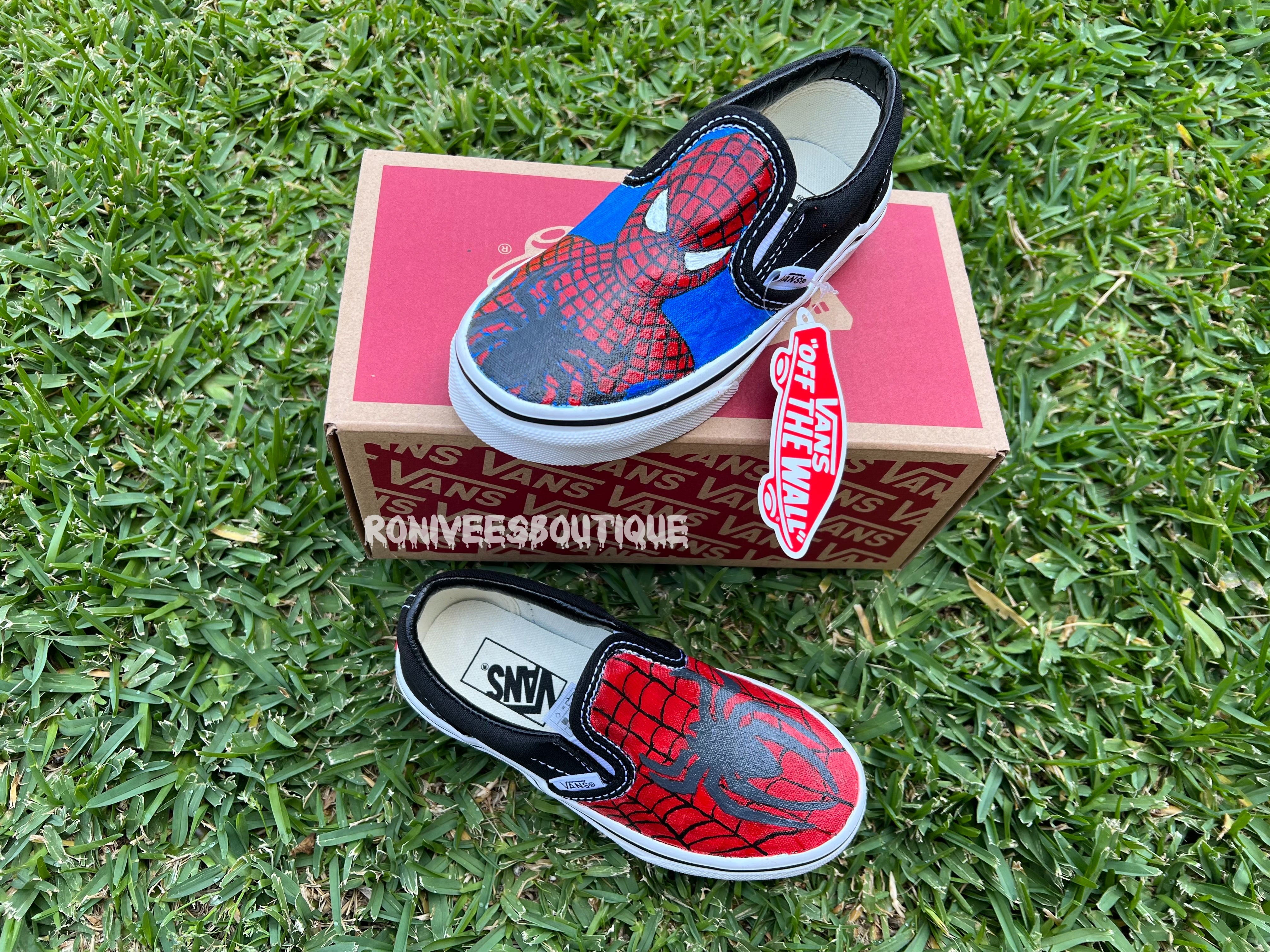 spiderman van shoes