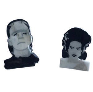 Frankenstein And Bride Phone Grips
