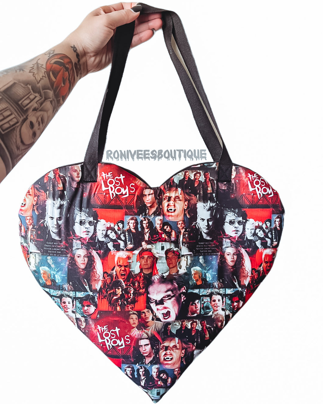 The Lost Boys Heart Tote Bag