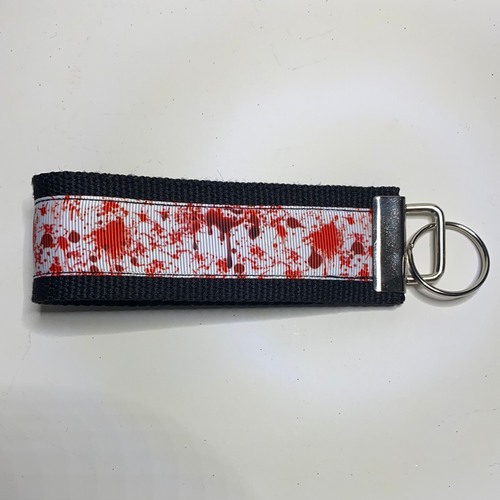 Blood Splatter Keyfob Keychains