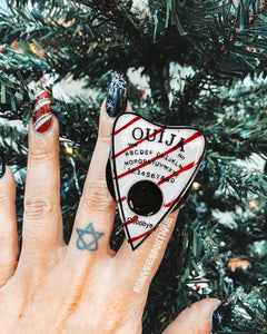 Candy Cane Ouija Planchette Phone Grips