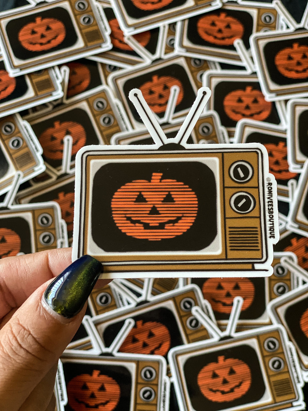 Halloween III Season Of The Witch Pumpkin Tv Stickers
