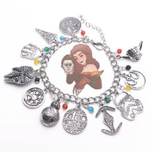 Load image into Gallery viewer, Starwars Themed Charm Bracelet