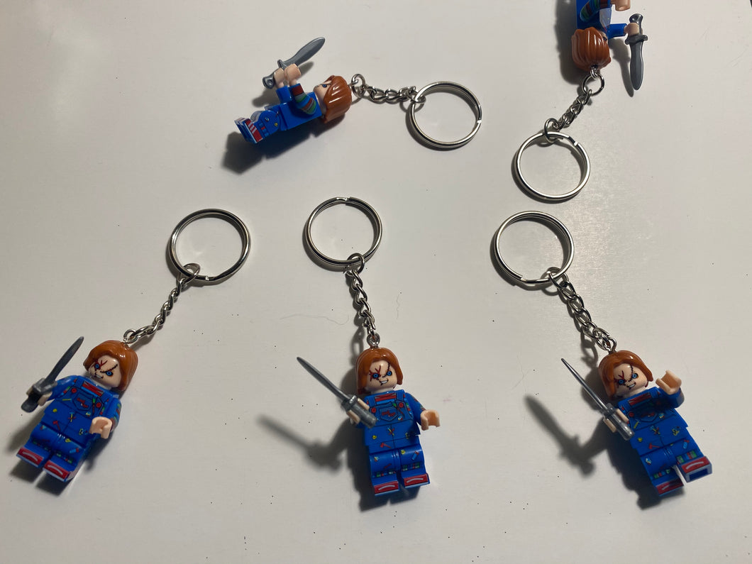 Chucky Lego Keychains