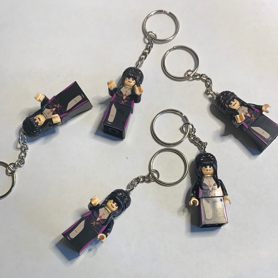 Elvira Lego Keychains